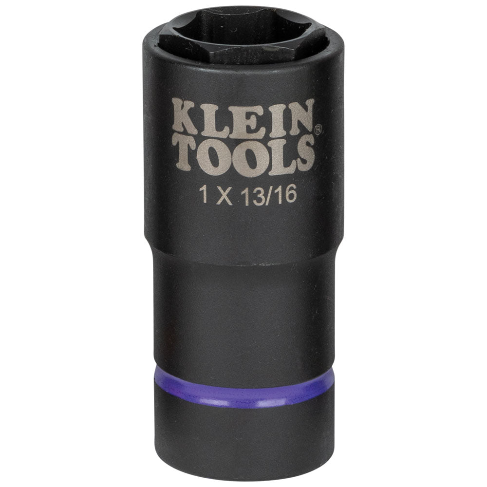 Klein 66065 2-in-1 6-point impact socket 1 and 13/16-in.