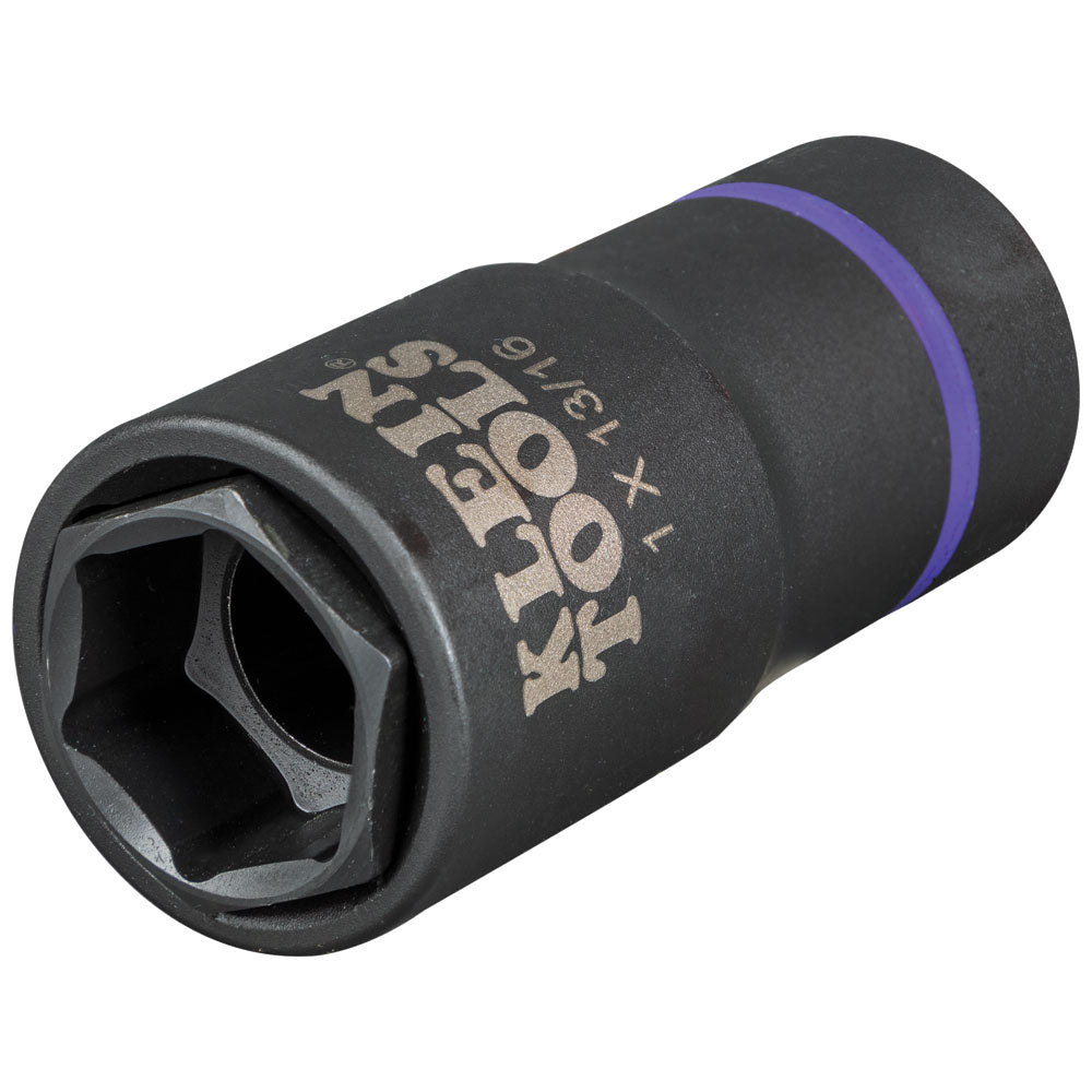 Klein 66065 2-in-1 impact socket left view