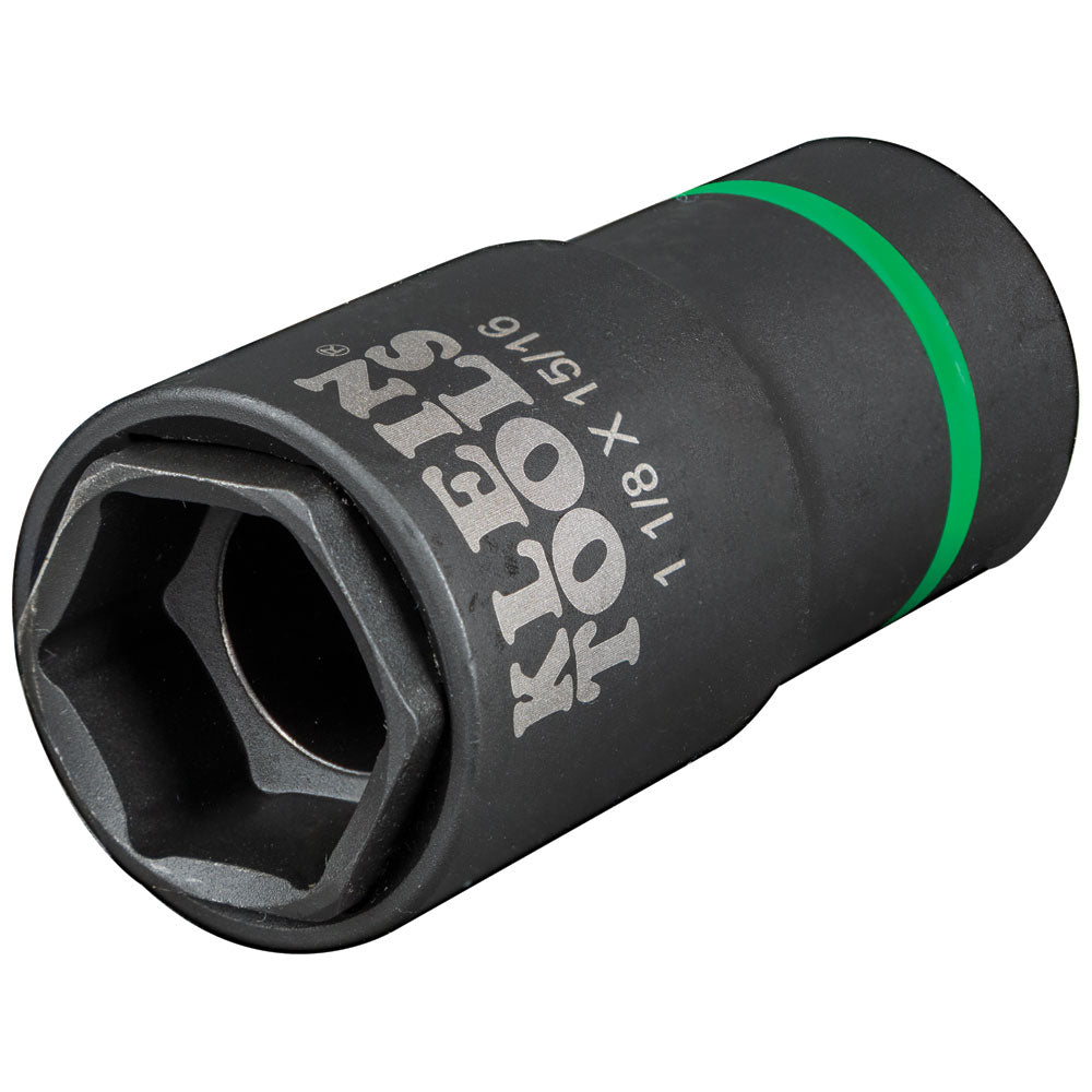 Klein 66066 2-in-1 impact socket left view