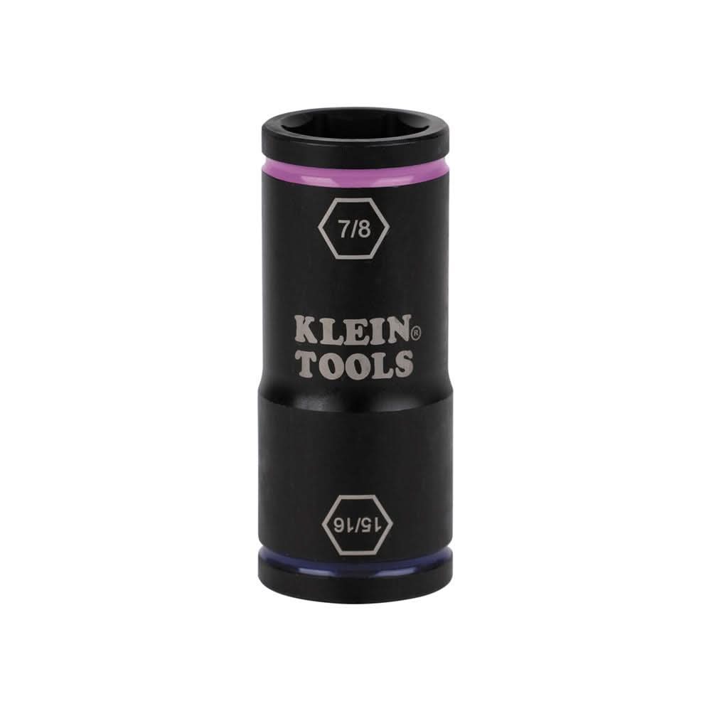 Klein Tools 66073 Flip Impact Socket, 15/16 and 7/8-Inch – Tool Nut