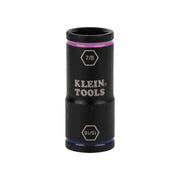 Klein Tools 66073 Flip Impact Socket, 15/16 and 7/8-Inch