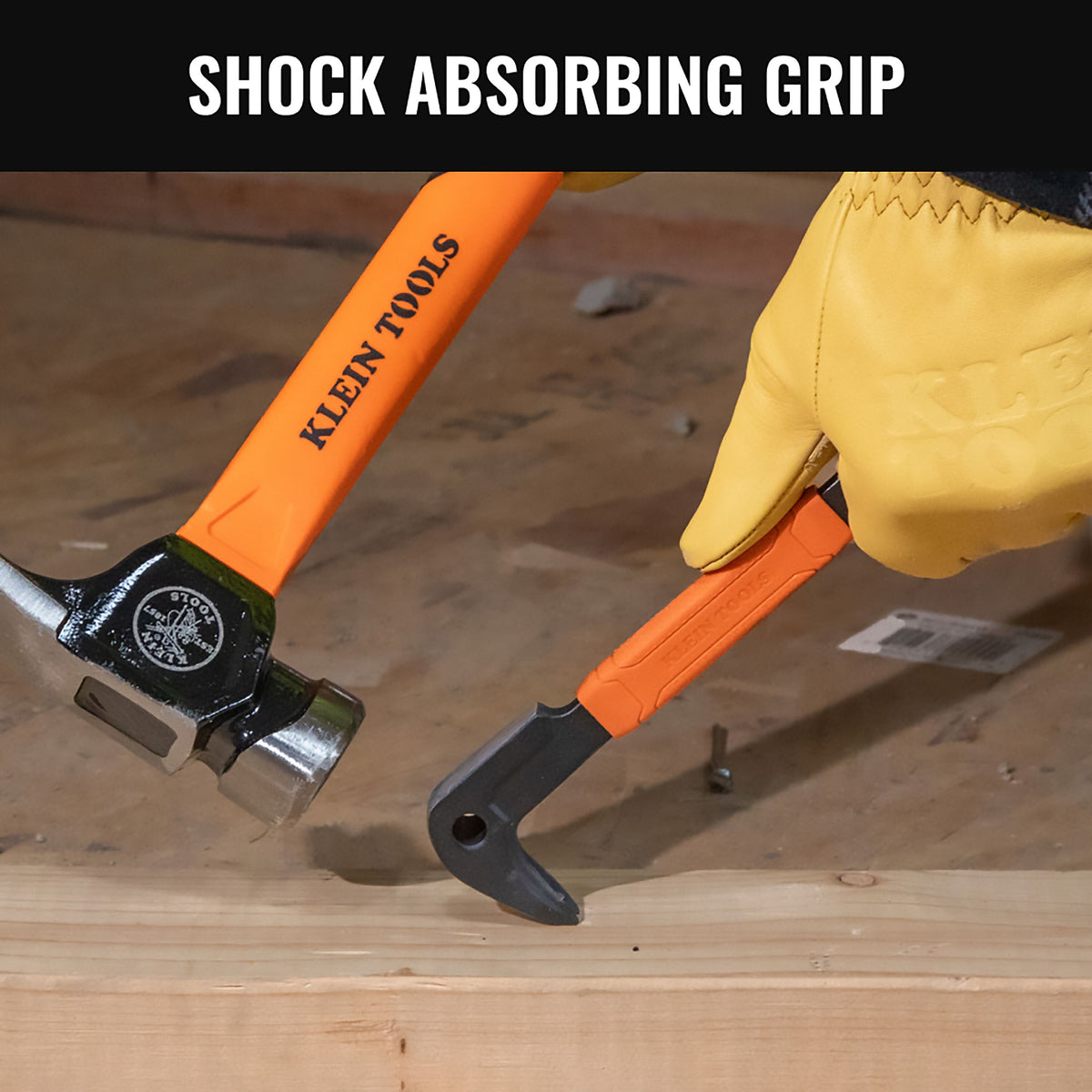 Klein 8-in. nail puller construction feature detail