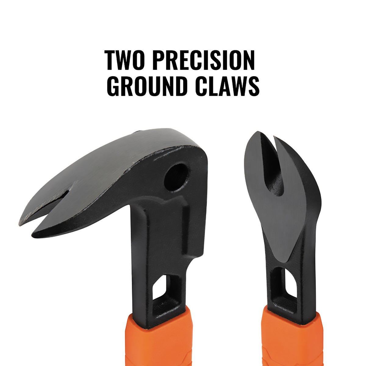 Klein 10-in. nail puller with integrated dimpler feature detail