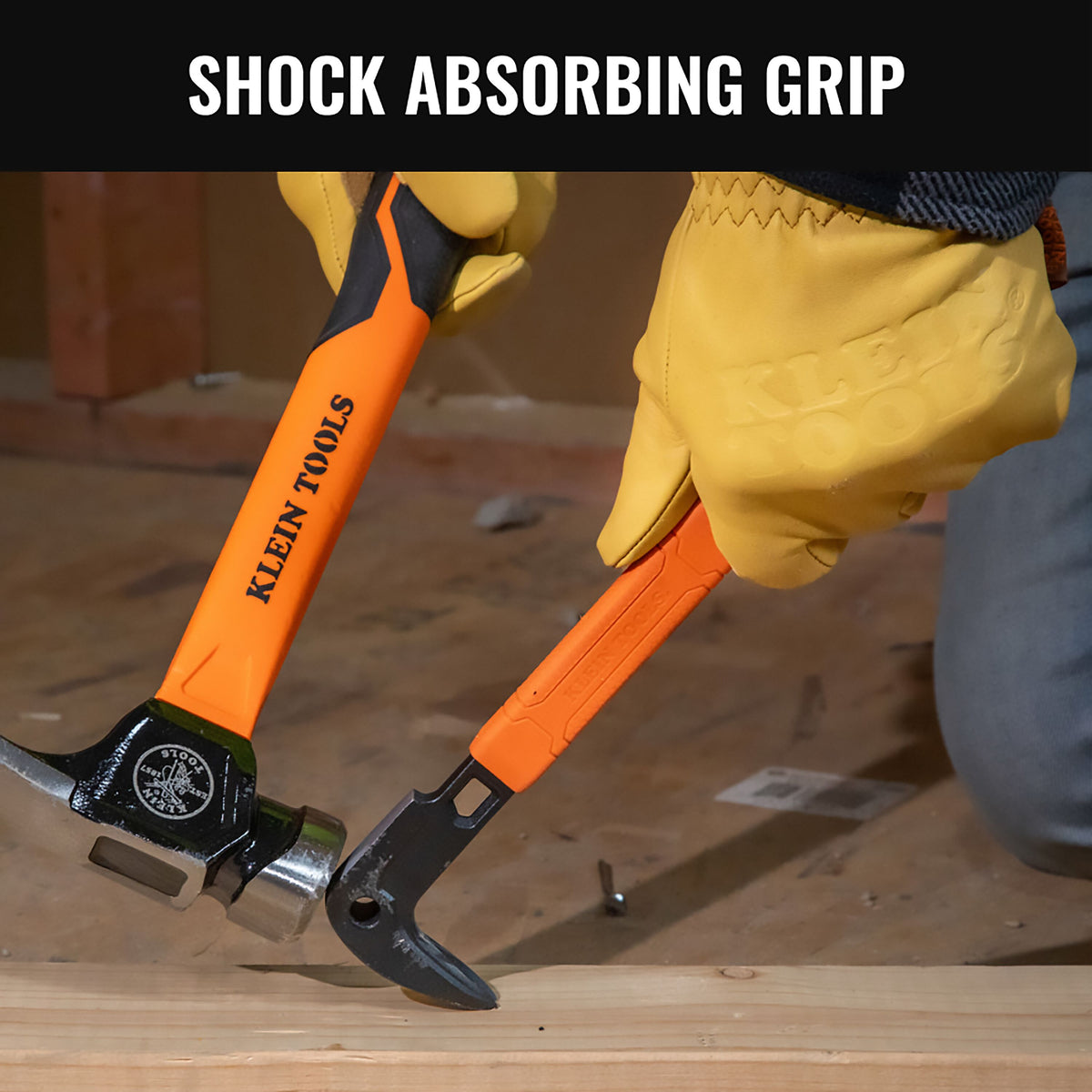Klein 10-in. nail puller grip feature detail