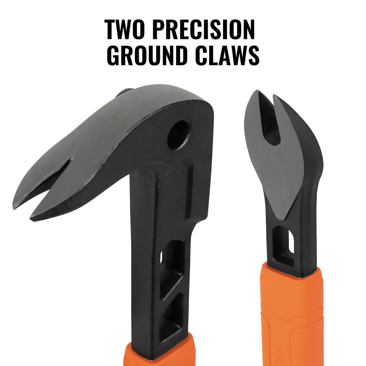 Klein 12-in. nail puller with integrated dimpler feature detail