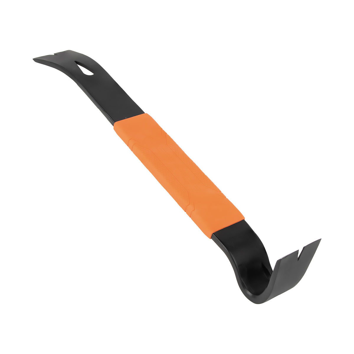 Klein 15-in. heavy-duty pry bar angled view