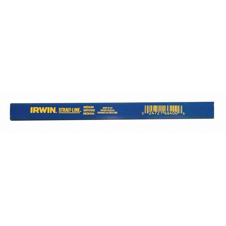 Irwin 66300 STRAIT-LINE Medium Lead Carpenter 7-in. Pencils