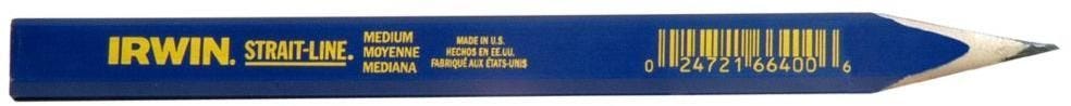 Irwin 66300 STRAIT-LINE Medium Lead Carpenter 7-in. Pencils
