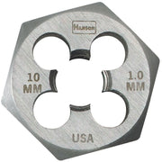 Irwin 6638 HANSON Hexagon Metric Dies 10mm - 1.00