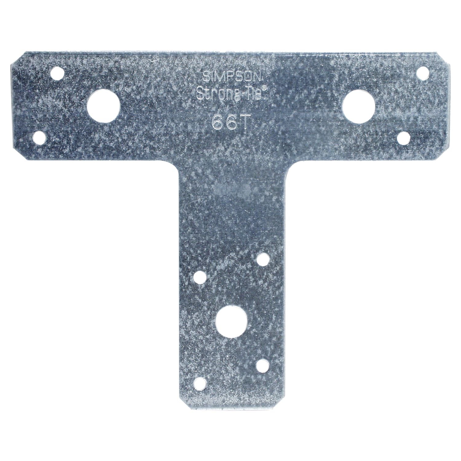 Simpson Strong-Tie 66T 6-in. x 5-in. 14-Gauge Galvanized T Strap