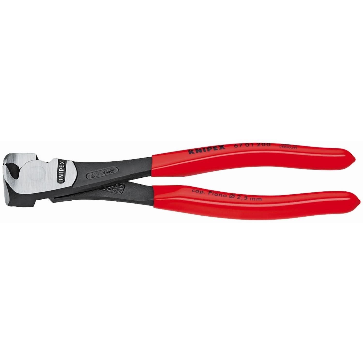 Knipex 67 01 140 High Leverage End Cutting Nippers