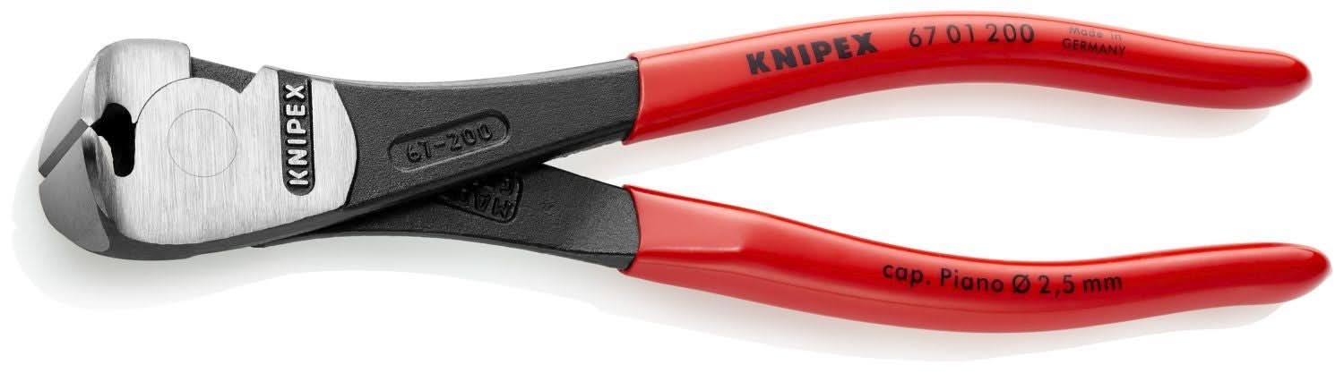 Knipex 67 01 200 High Leverage End Cutting Nippers