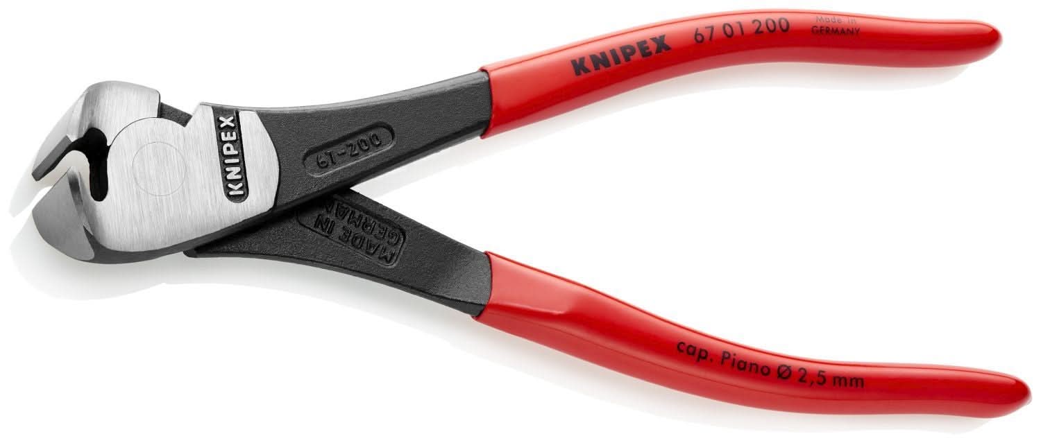 Knipex 67 01 200 High Leverage End Cutting Nippers