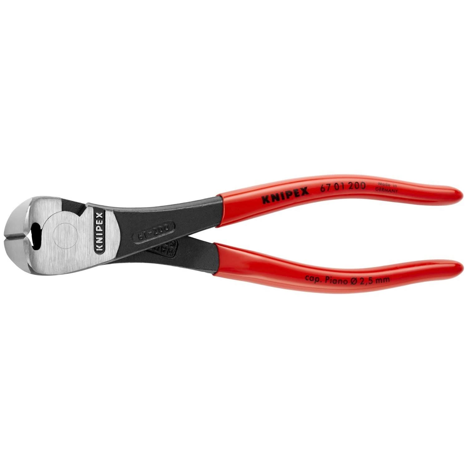 Knipex 67 01 200 High Leverage End Cutting Nippers