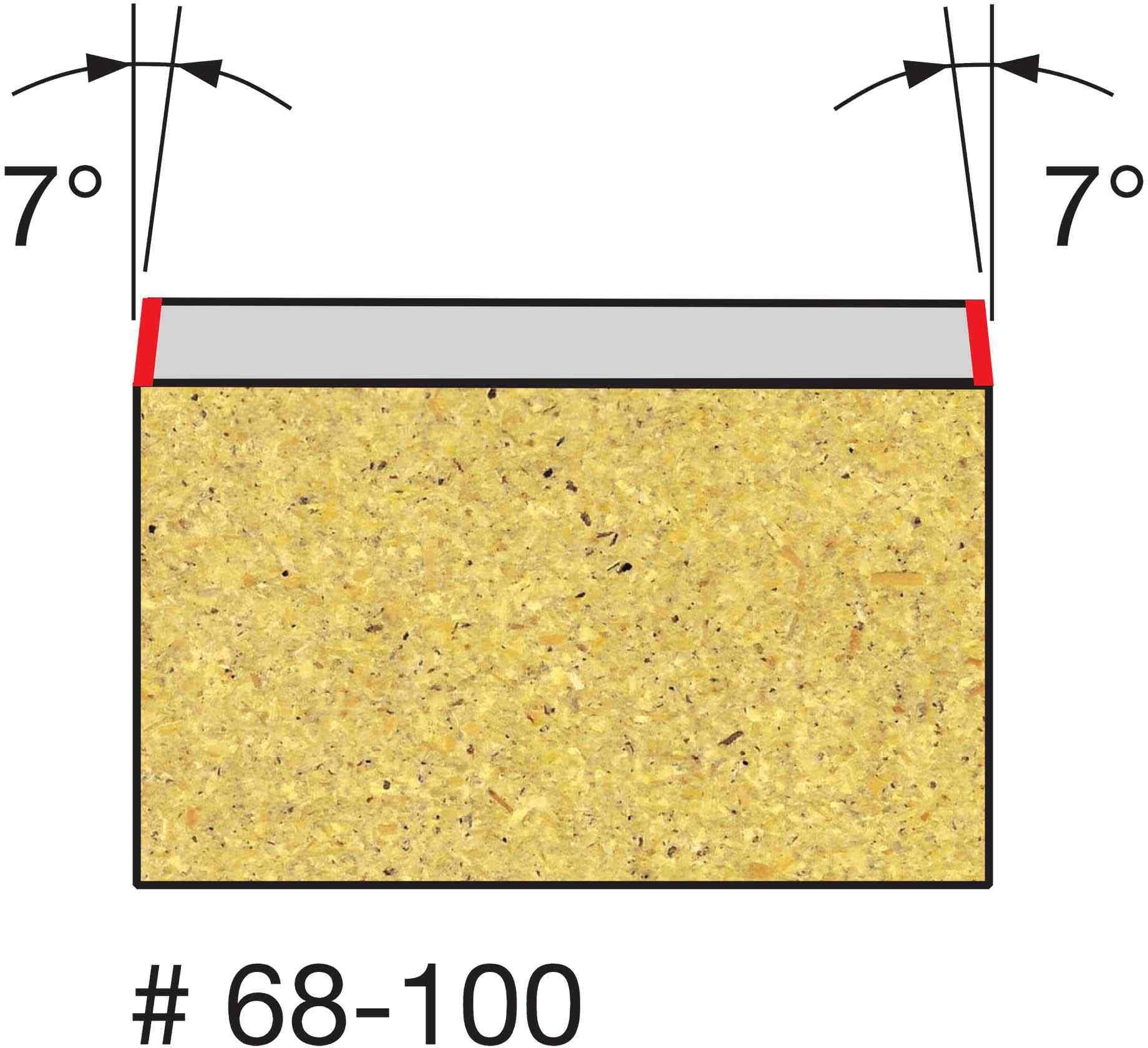 Freud 68-100 1/4-Inch Flush & Bevel Trim Router Bit