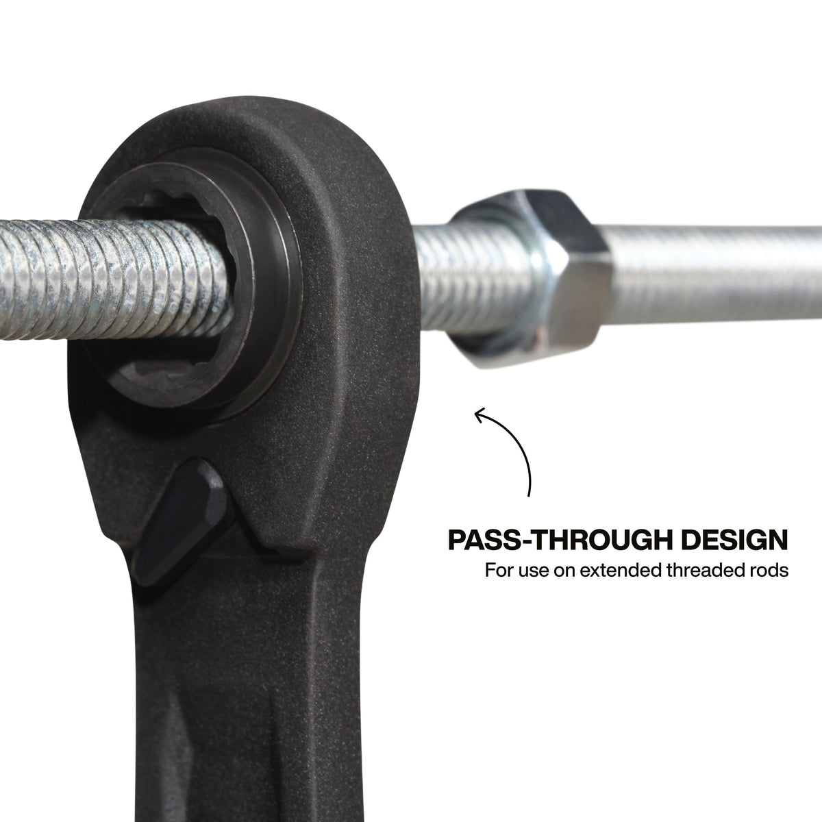 Klein 4-in-1 ratcheting wrench color-coded sizes detail