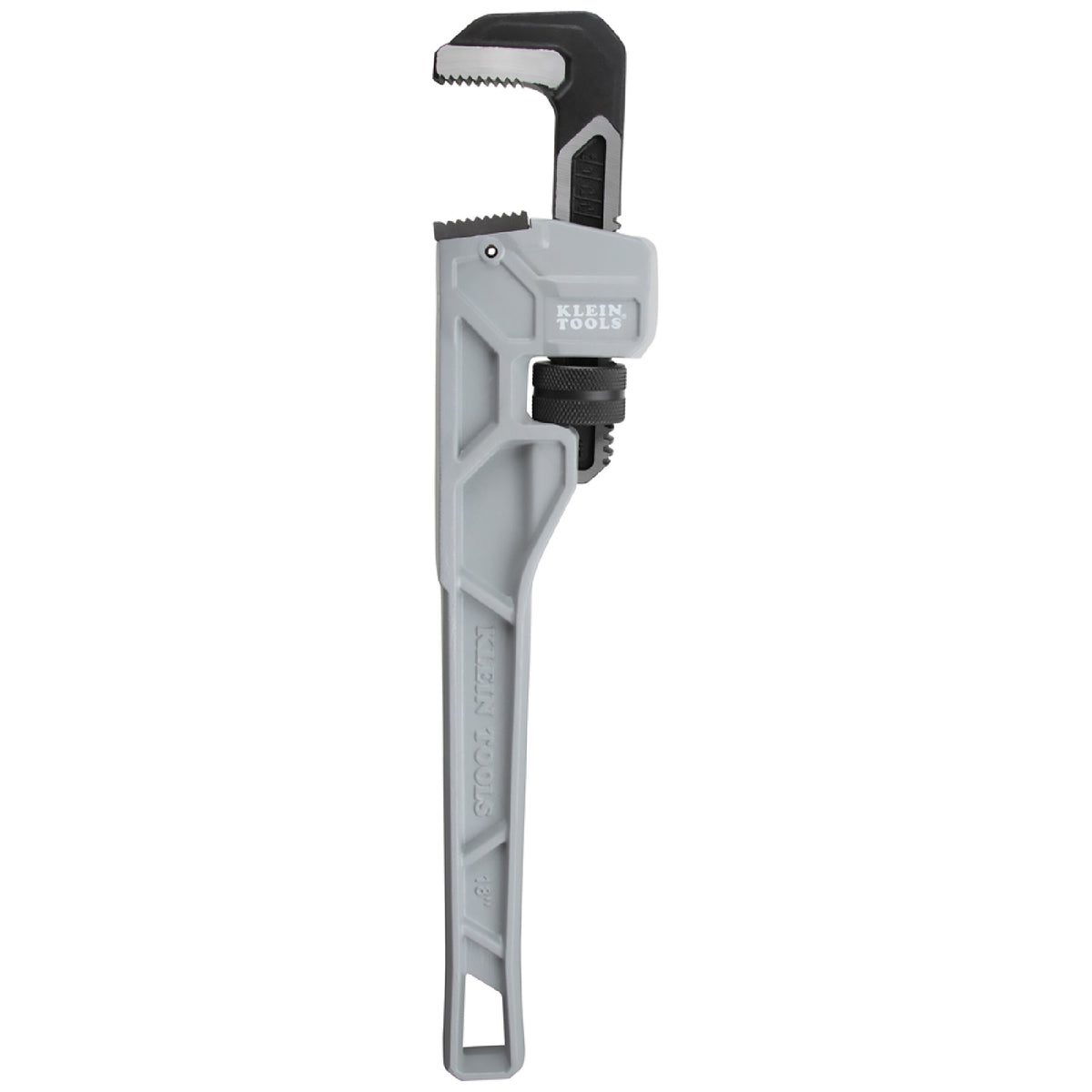 Klein Adjustable Cast Aluminum Pipe Wrench, 18-in. (68225)