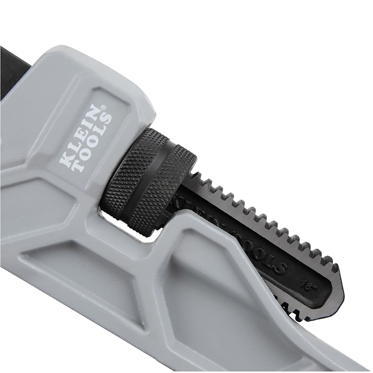 Klein 18-in. cast aluminum pipe wrench alternate view