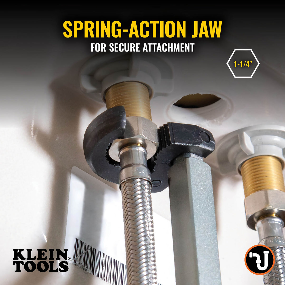 Klein telescoping basin wrench feature detail