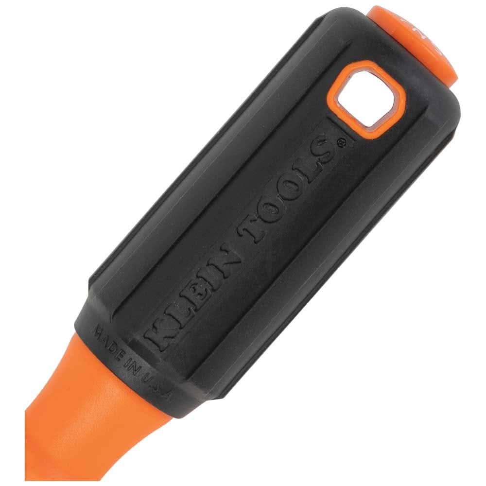 Klein Tools 6856INS Insulated Screwdriver, #1 Phillips Tip, 6-Inch Round Shank