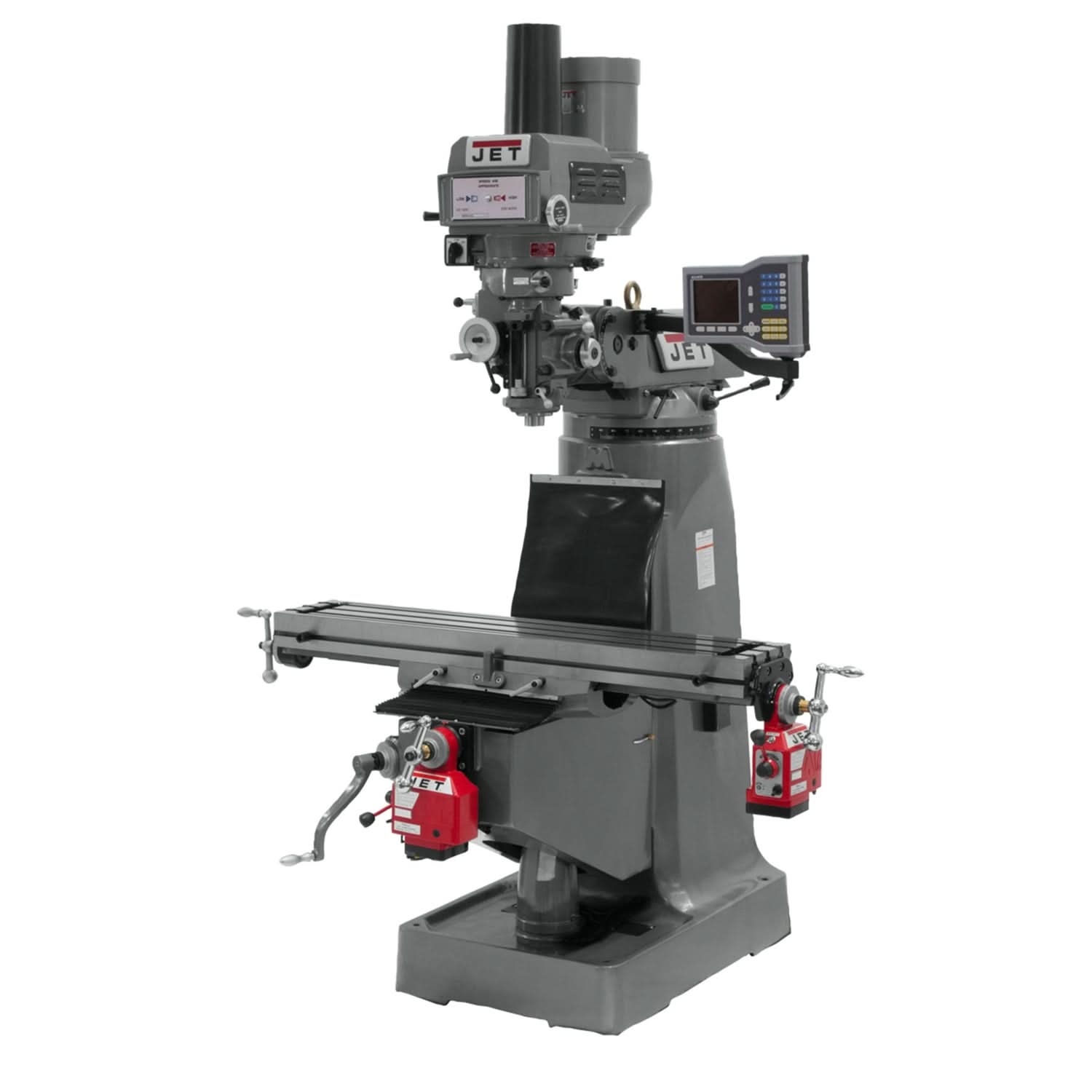 JET 690009 JTM-4VS Mill With X and Y-Axis Powerfeeds With Power Draw Bar