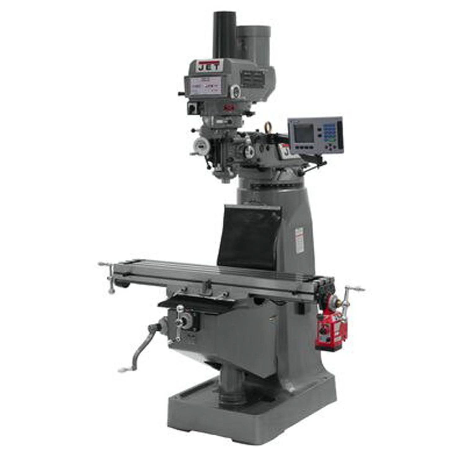 JET 690125 JTM-4VS Mill With ACU-RITE 203 DRO With X-Axis Powerfeed and Power Draw Bar