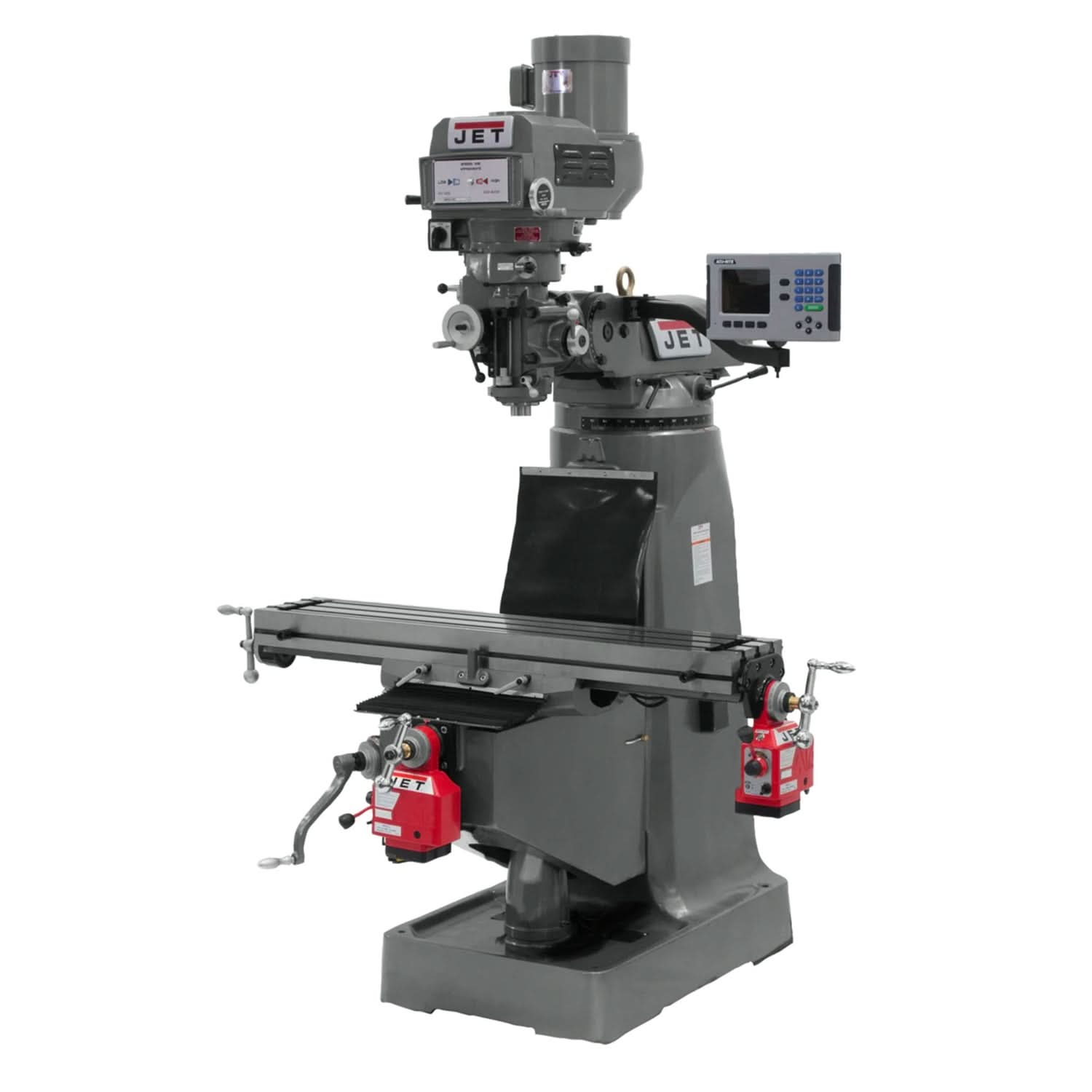 JET 690302 JTM-4VS Mill With 303 DRO With X and Y-Axis Powerfeeds