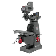 JET 690412 JTM-4VS-1 Mill With 3-Axis ACU-RITE 203 DRO (Knee) With X and Y-Axis Powerfeeds