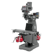 JET 690418 JTM-4VS Mill With 3-Axis ACU-RITE 203 DRO (Knee) With X, Y and Z-Axis Powerfeeds