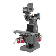 JET 690424 JTM-4VS-1 Mill With 3-Axis ACU-RITE 203 DRO (Knee) With X, Y and Z-Axis Powerfeeds