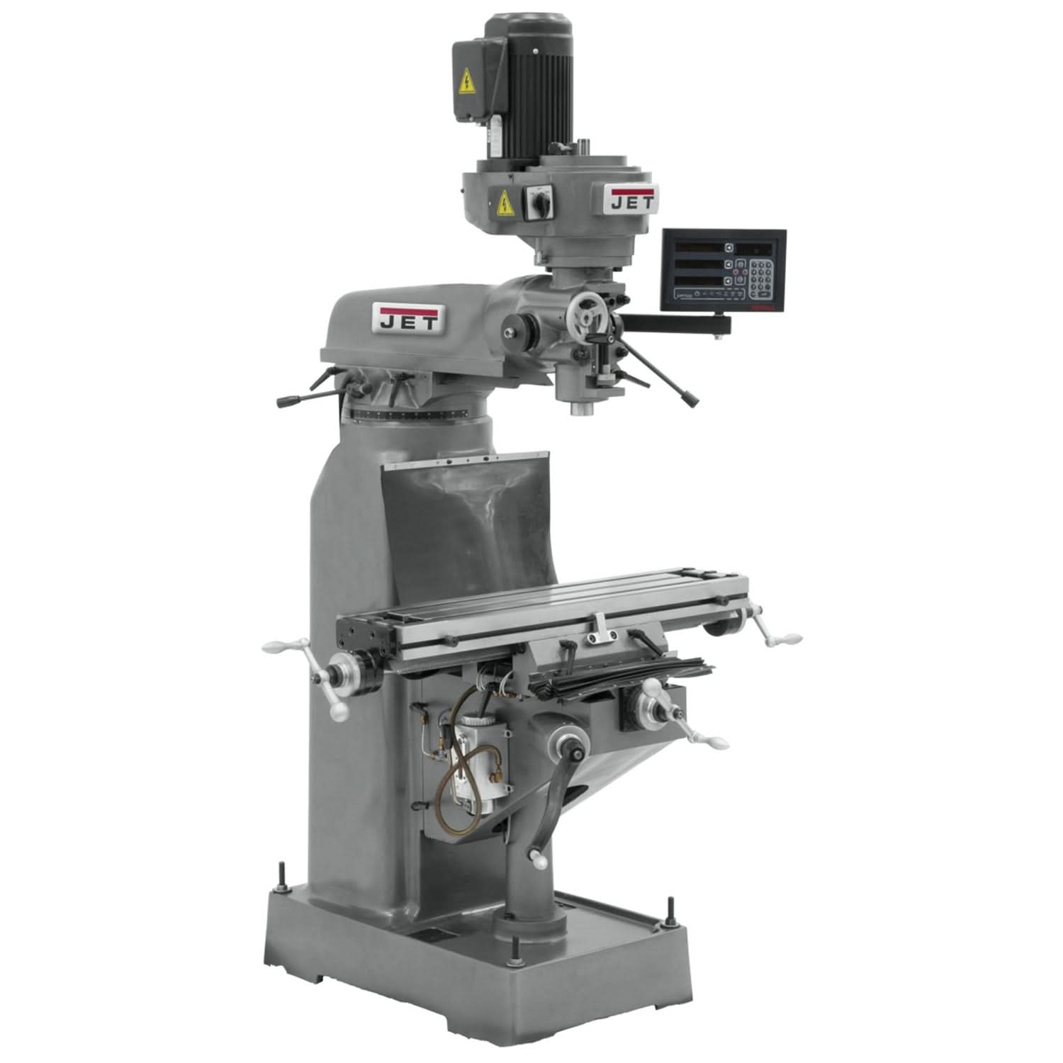 JET 691176 JVM-836-1 Mill With 3-Axis Newall DP700 DRO (Quill)