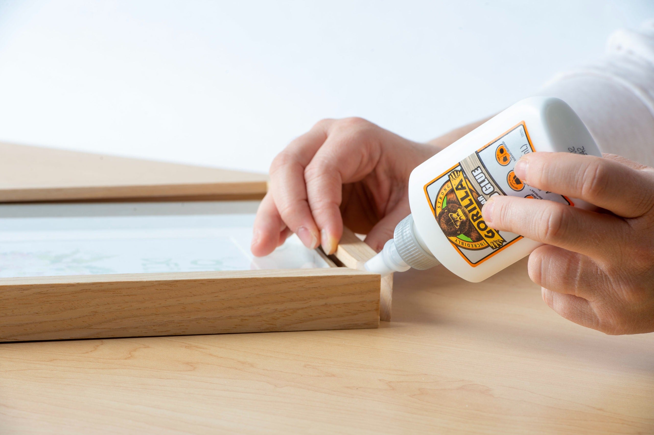 Gorilla Glue Wood Glue Dries Clear, 4-fl.oz. (109788)