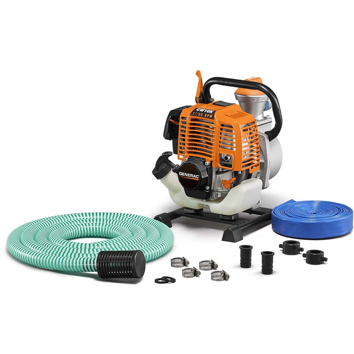 Generac 6917 1'' Clean Water Pump with Hose Kit