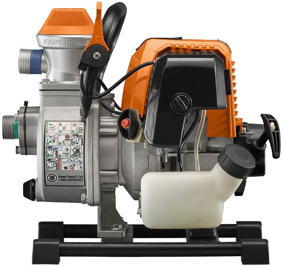 Generac 6917 1'' Clean Water Pump with Hose Kit