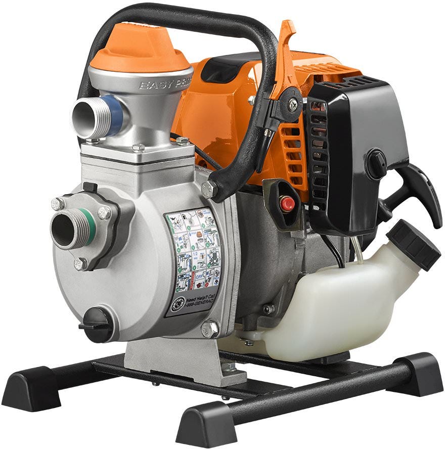 Generac 6917 1'' Clean Water Pump with Hose Kit