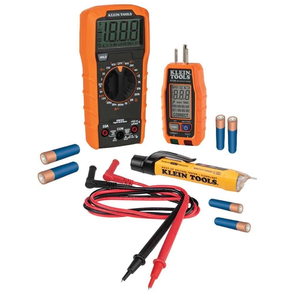 に*の様 ACURA MEISTER NSGRT-222 弦楽器用ツールセット Klein 69355 Premium Electrical Kit Includes MM320-Digital