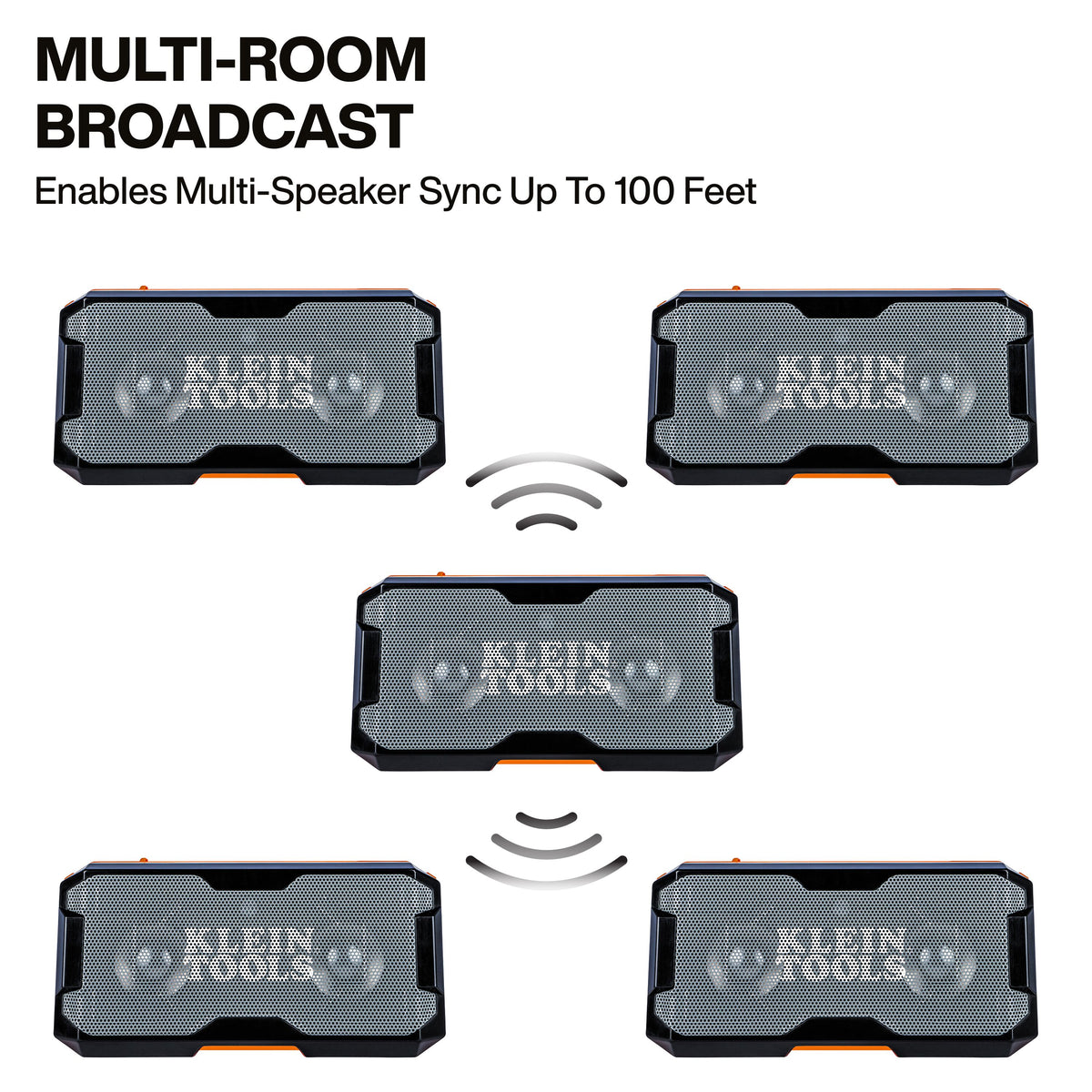 Klein MODbox Bluetooth jobsite speaker durability detail
