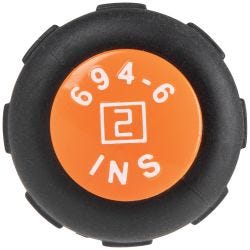 Klein Tools 6946INS Slim-Tip 1000V Insulated Screwdriver, #2 Square, 6-Inch Round Shank
