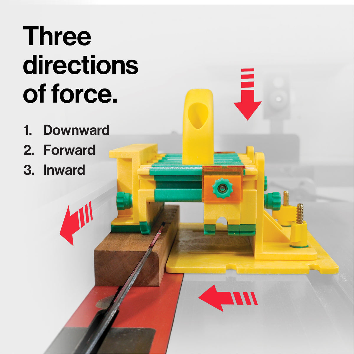 Micro Jig GRR-RIPPER 200AIR 3D Pushblock with Stabilizing Plate & Adjustable Spacer - image 3