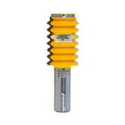 Micro Jig FITFINDER 1-1/4-in. Wave Reversible Glue Joint Router Bit, 1/2-in. Shank