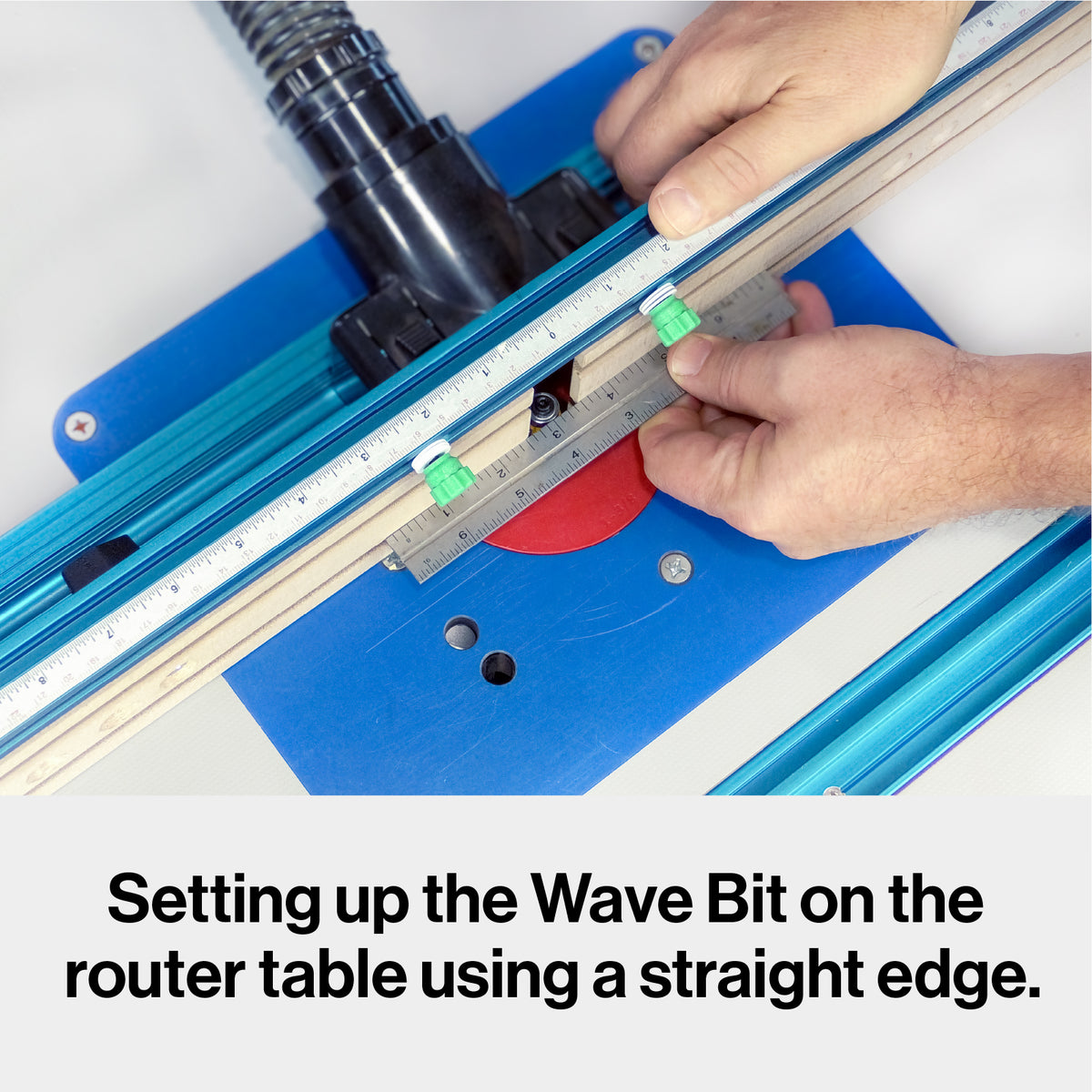 Micro Jig FITFINDER 3/4-in. Wave Reversible Glue Joint Router Bit, 1/4-in. Shank - image 6