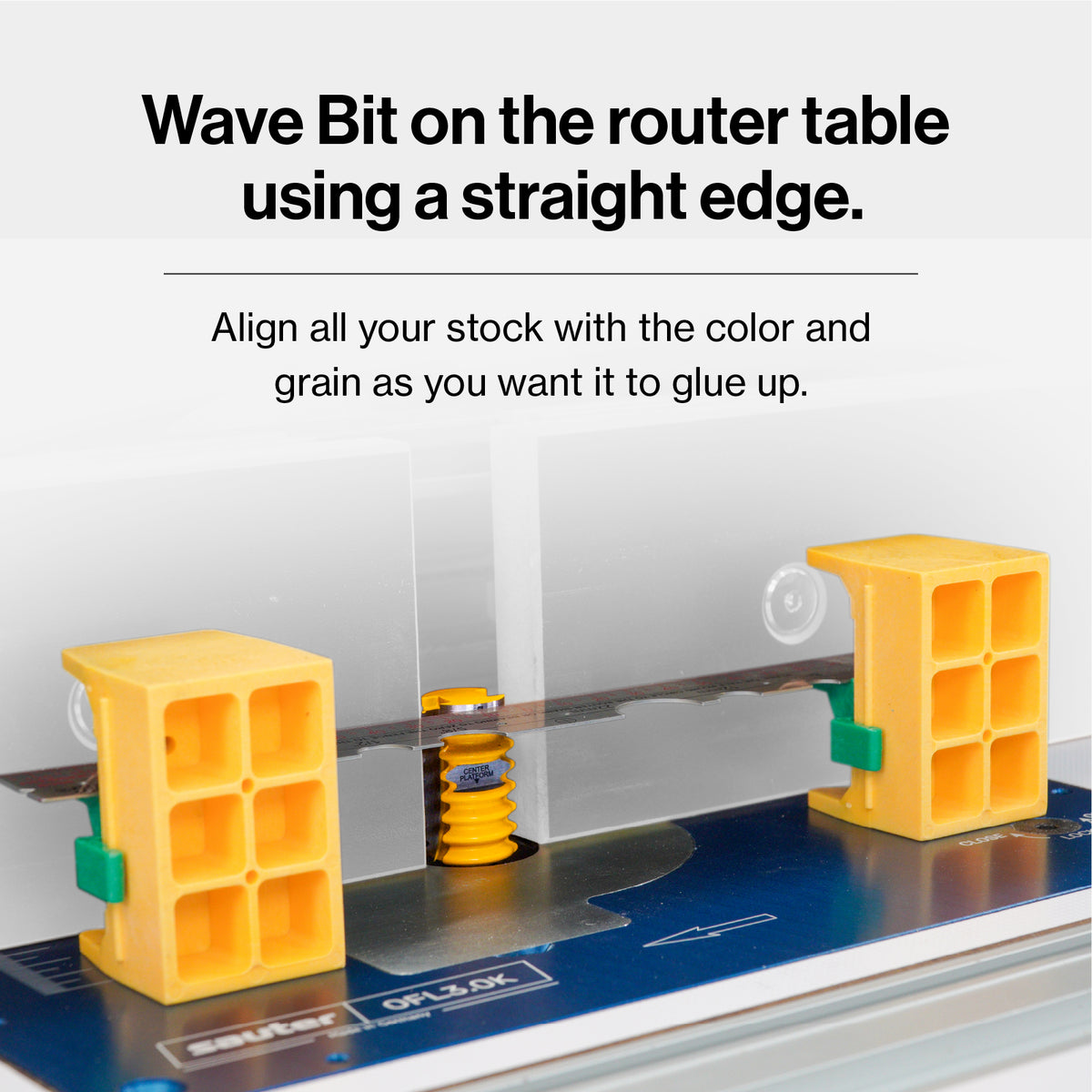 Micro Jig FITFINDER 1-1/4-in. Wave Reversible Glue Joint Router Bit, 1/2-in. Shank - image 4
