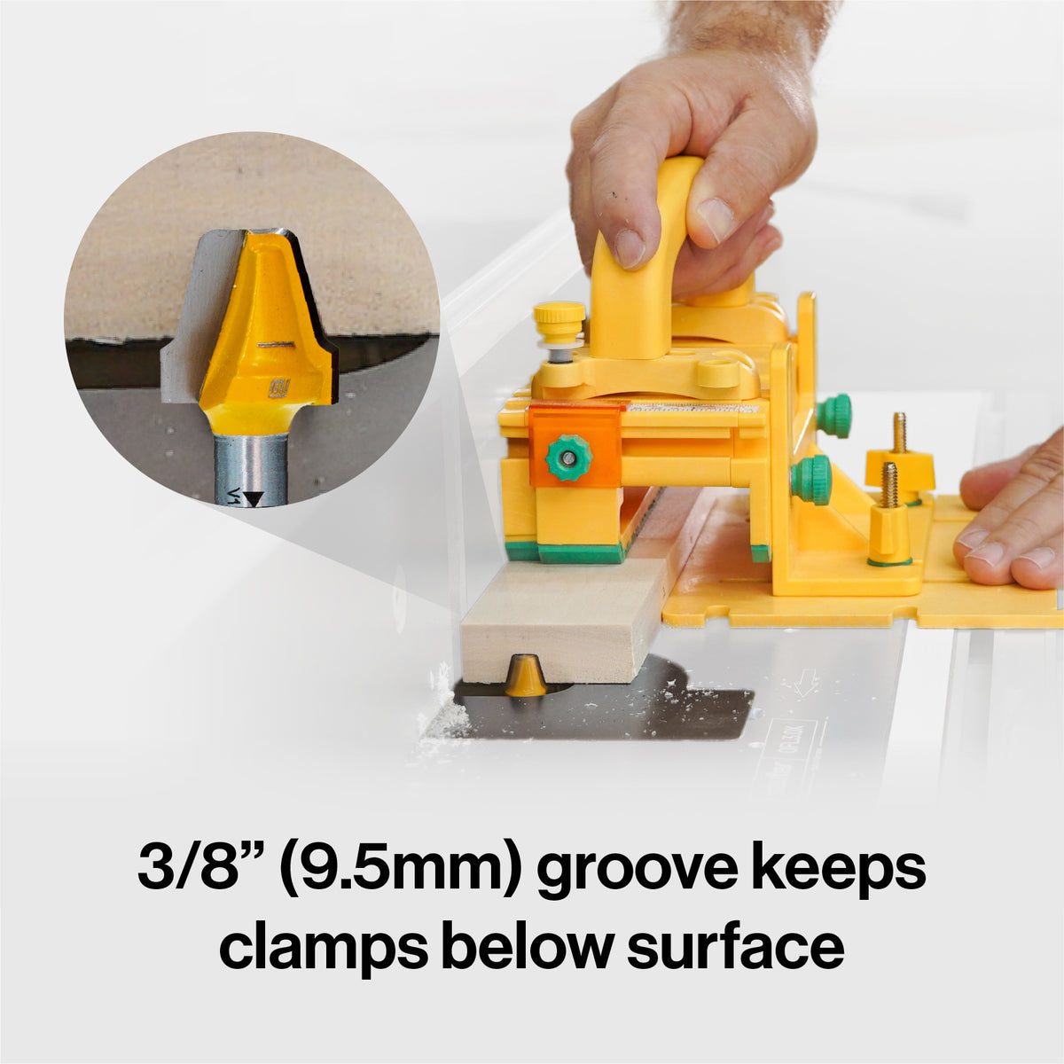 Micro Jig MATCHFIT 14-Degree Reversed Dovetail Router Bit, 1/4-in. Shank - image 3