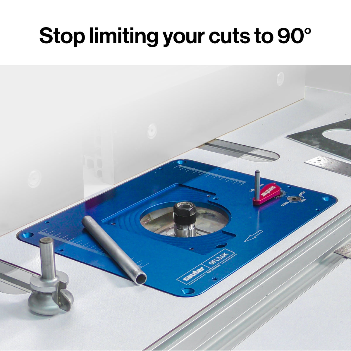 Sauter OFL3.0 Pivoting Router Lift with 2 HP Variable-Speed Router - image 6
