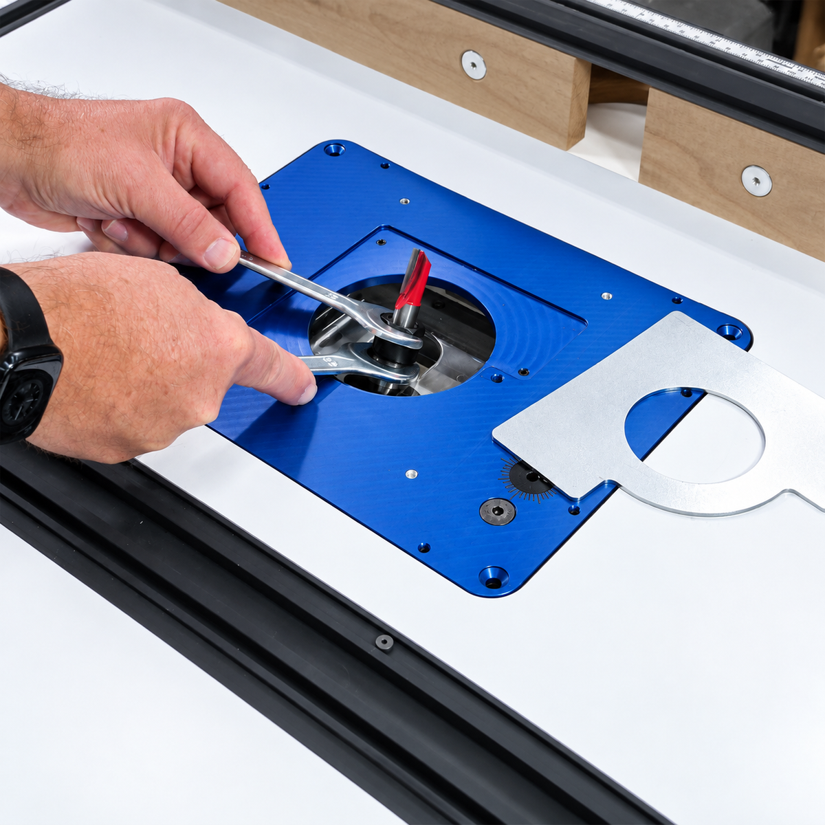 Sauter OFL3.0 Pivoting Router Lift with 2 HP Variable-Speed Router