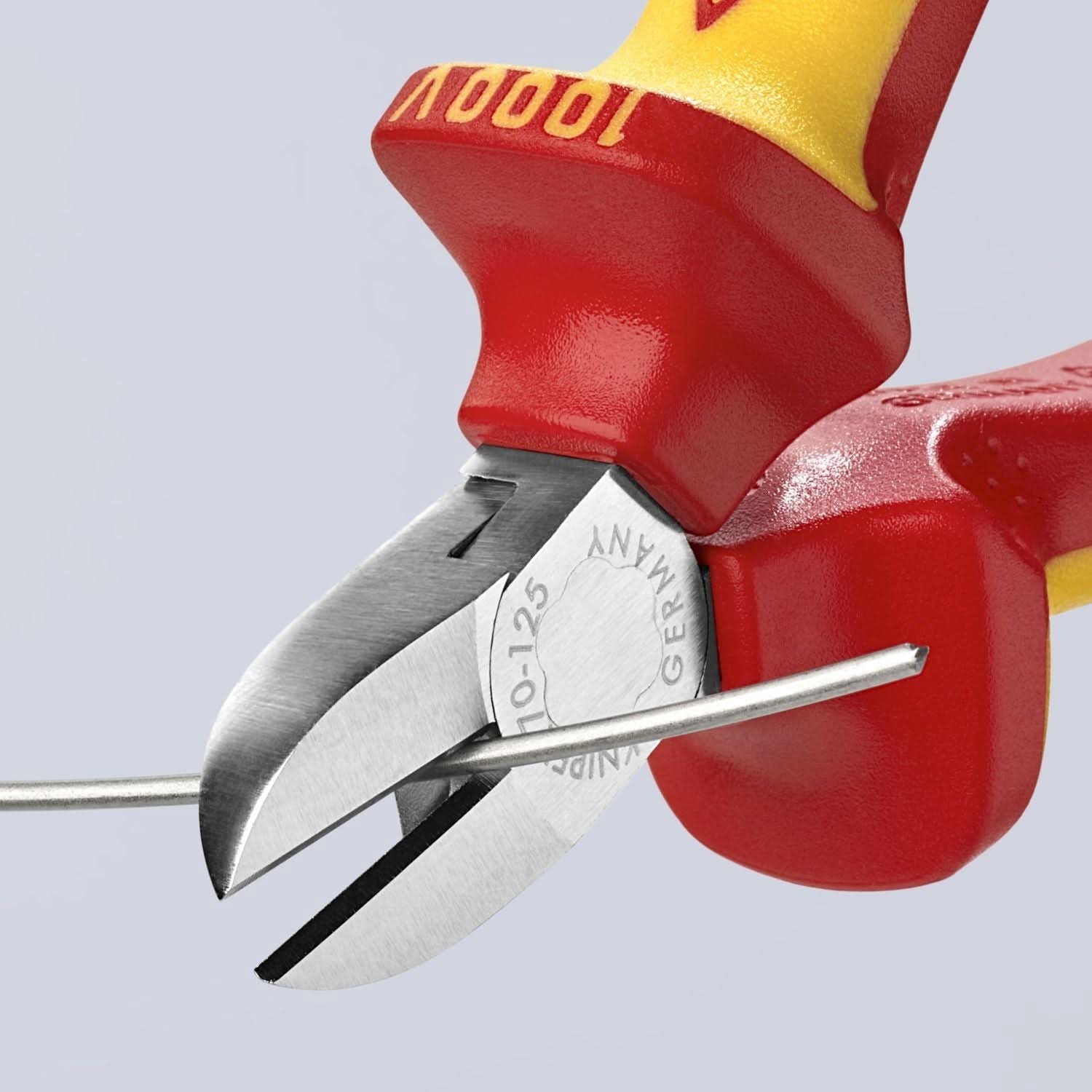 Knipex 70 06 125 Diagonal Cutters-1000V Insulated – Tool Nut