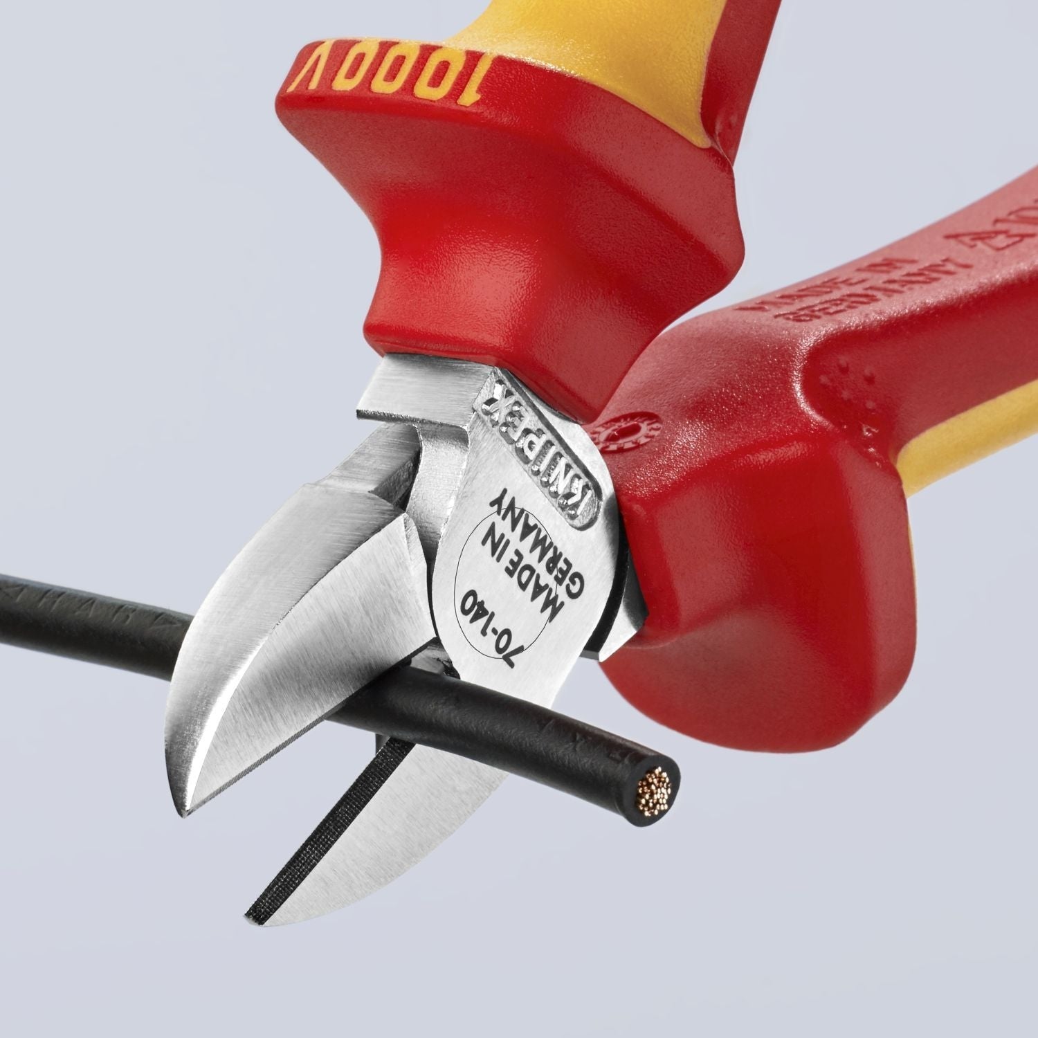 Knipex 70 06 140 Diagonal Cutters-1000V Insulated