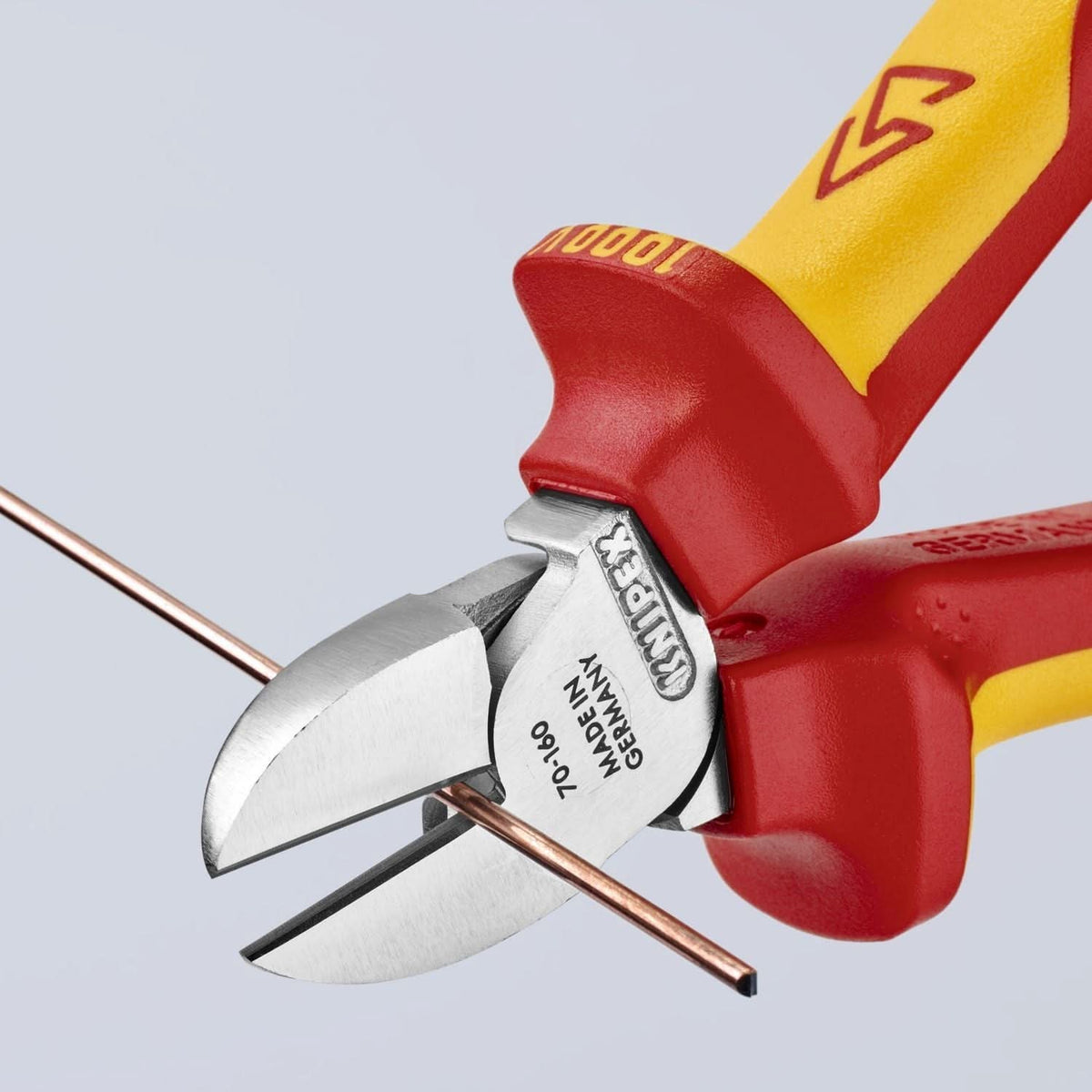 Knipex 70 06 160 T Diagonal Cutters-1000V Insulated-Tethered Attachment