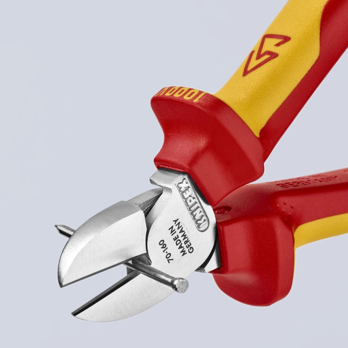 Knipex 70 06 160 T Diagonal Cutters-1000V Insulated-Tethered Attachment