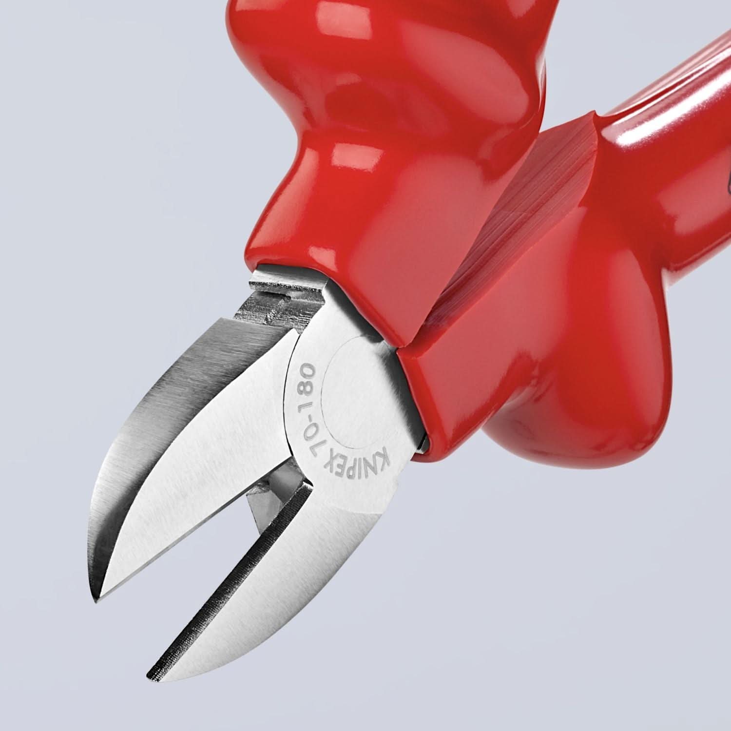 Knipex 70 07 180 Diagonal Cutters-1000V Insulated